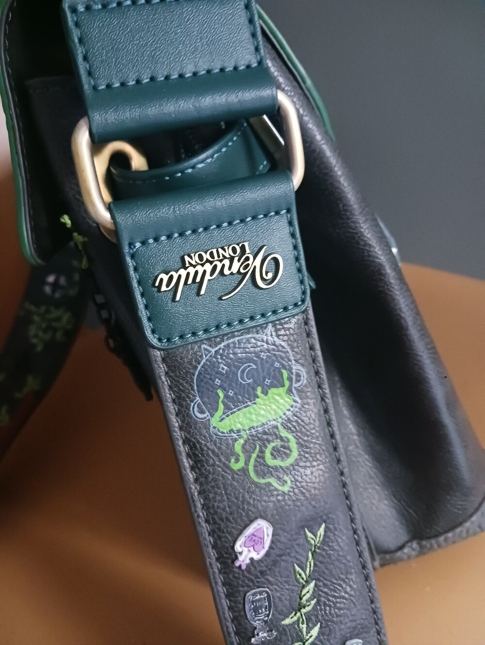 Vendula London The Witches Pantry Satchel Bag With Guitar Strap - Picture 10 of 15